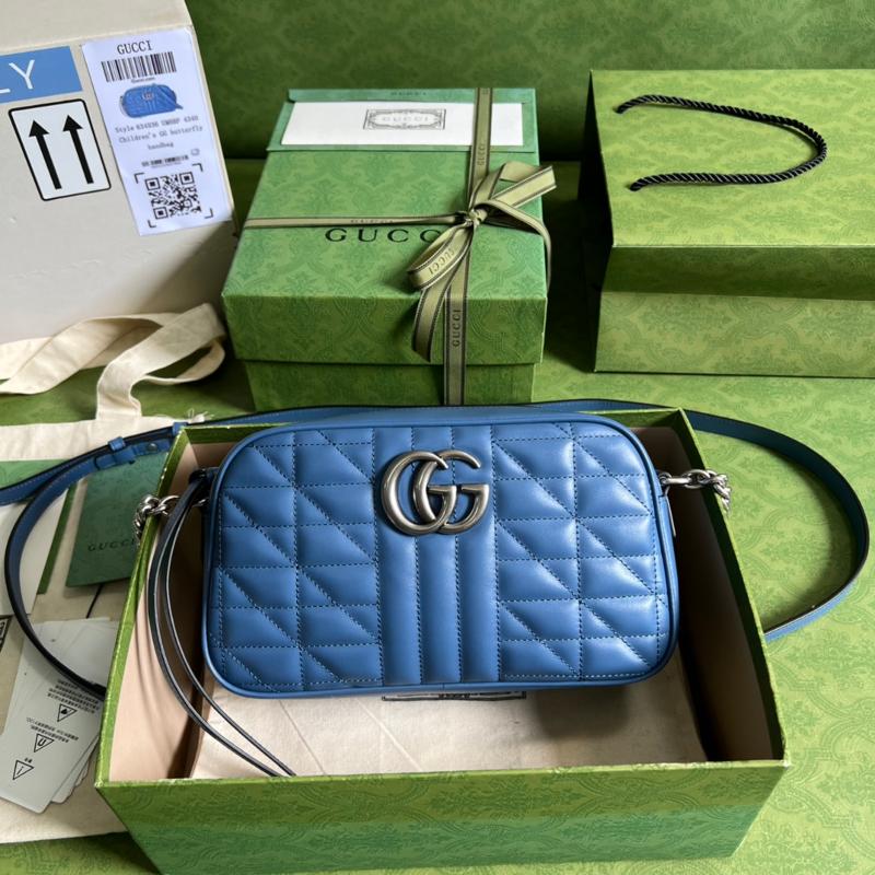 Gucci Chain Shoulder Bag 447632 Blue